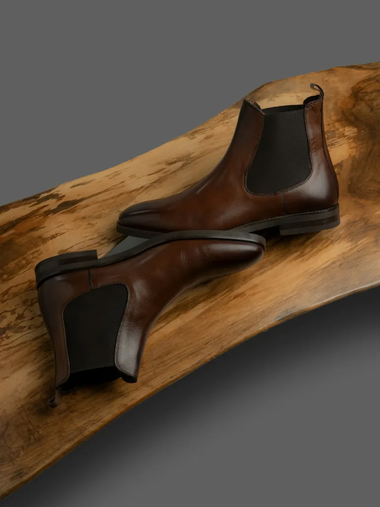 Yao Chelsea Boot, Mahogany